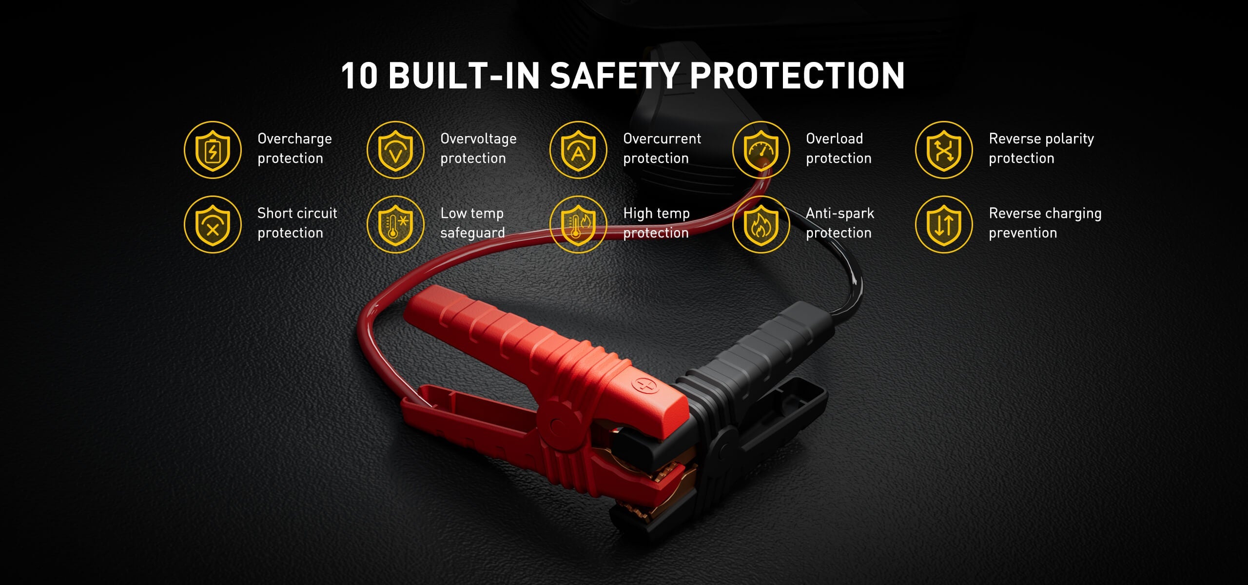 10 BUILT-IN SAFETY PROTECTION