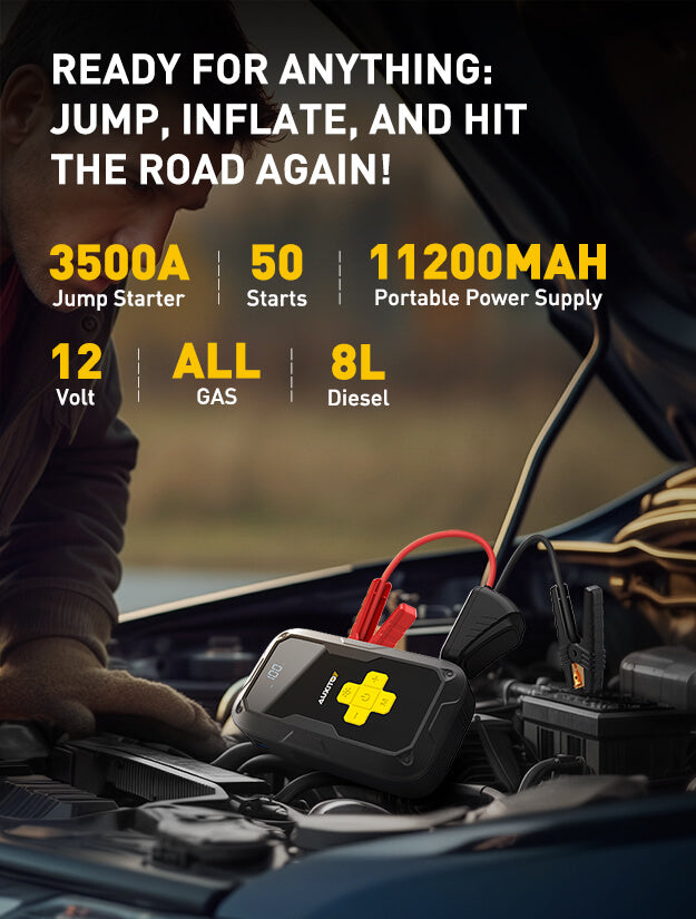 AJ01 Portable 3500Amp Jump Starter