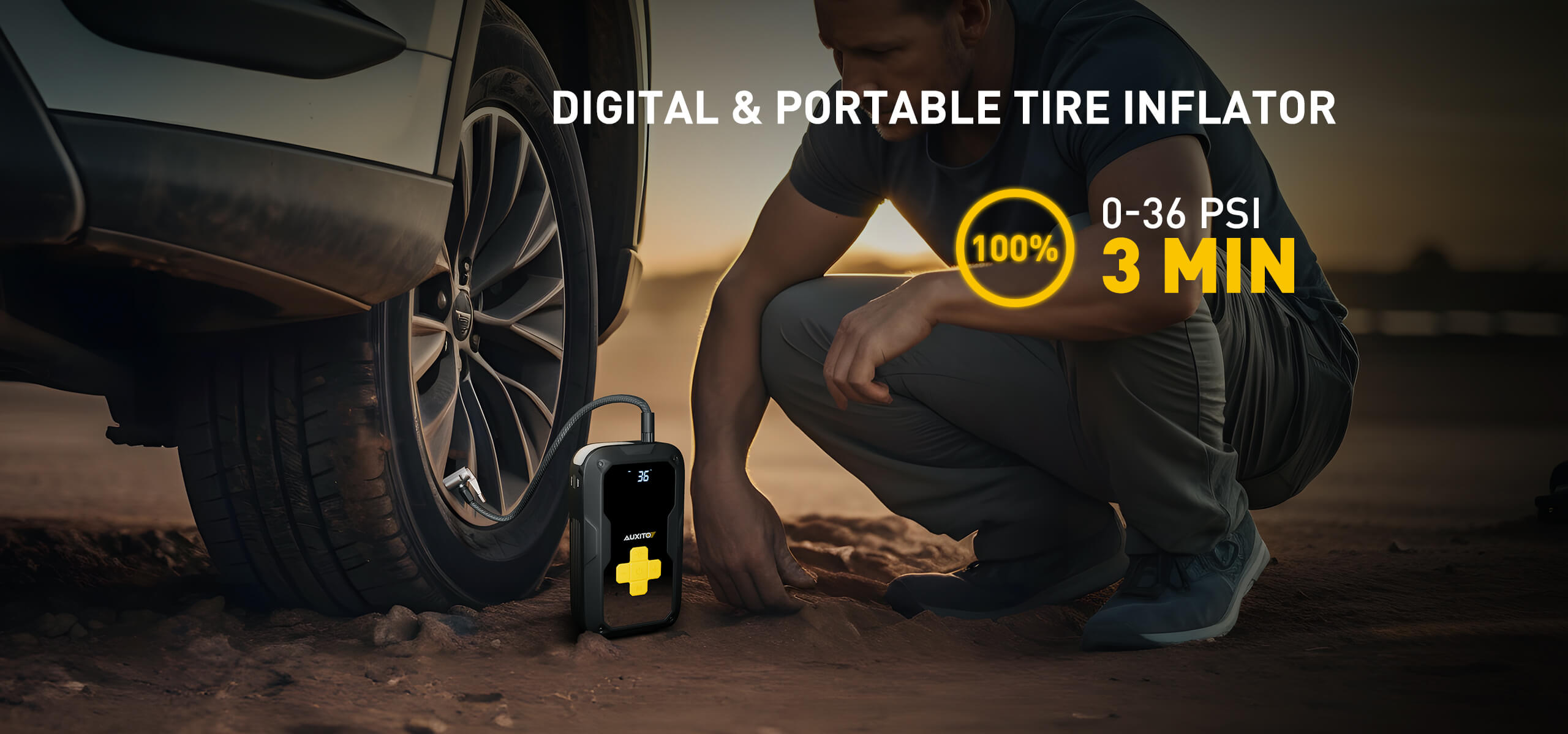 120 PSI Tire Inflator
