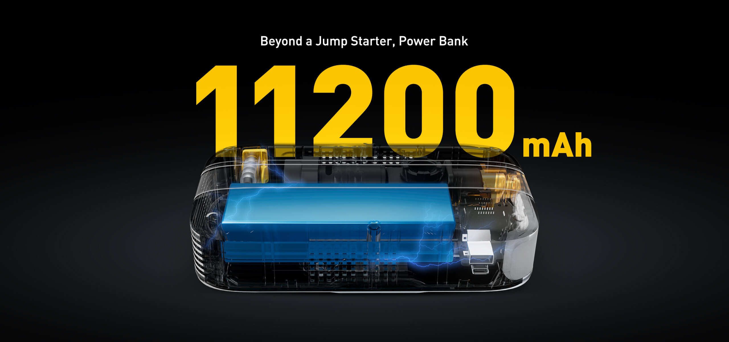 11200mAh Jump Starter