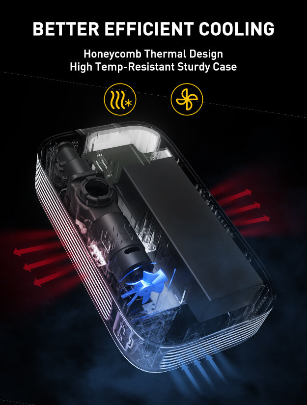 Good heat dissipation