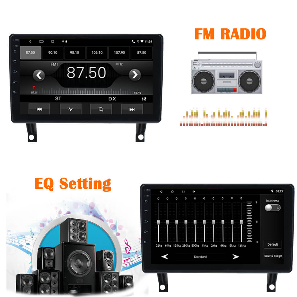 For Opel Antara 2008-2013 FM+EQ